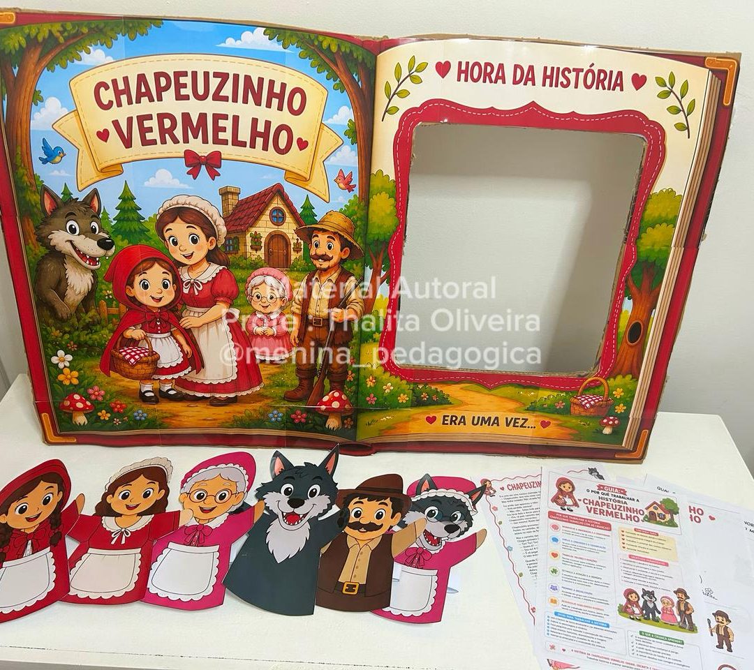 LIVRO GIGANTE CHAPEUZINHO VERMELHO