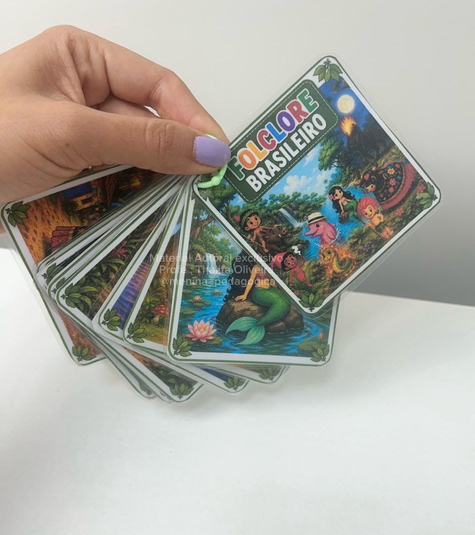 CARDS CHAVEIRO FOLCLORE BRASILEIRO