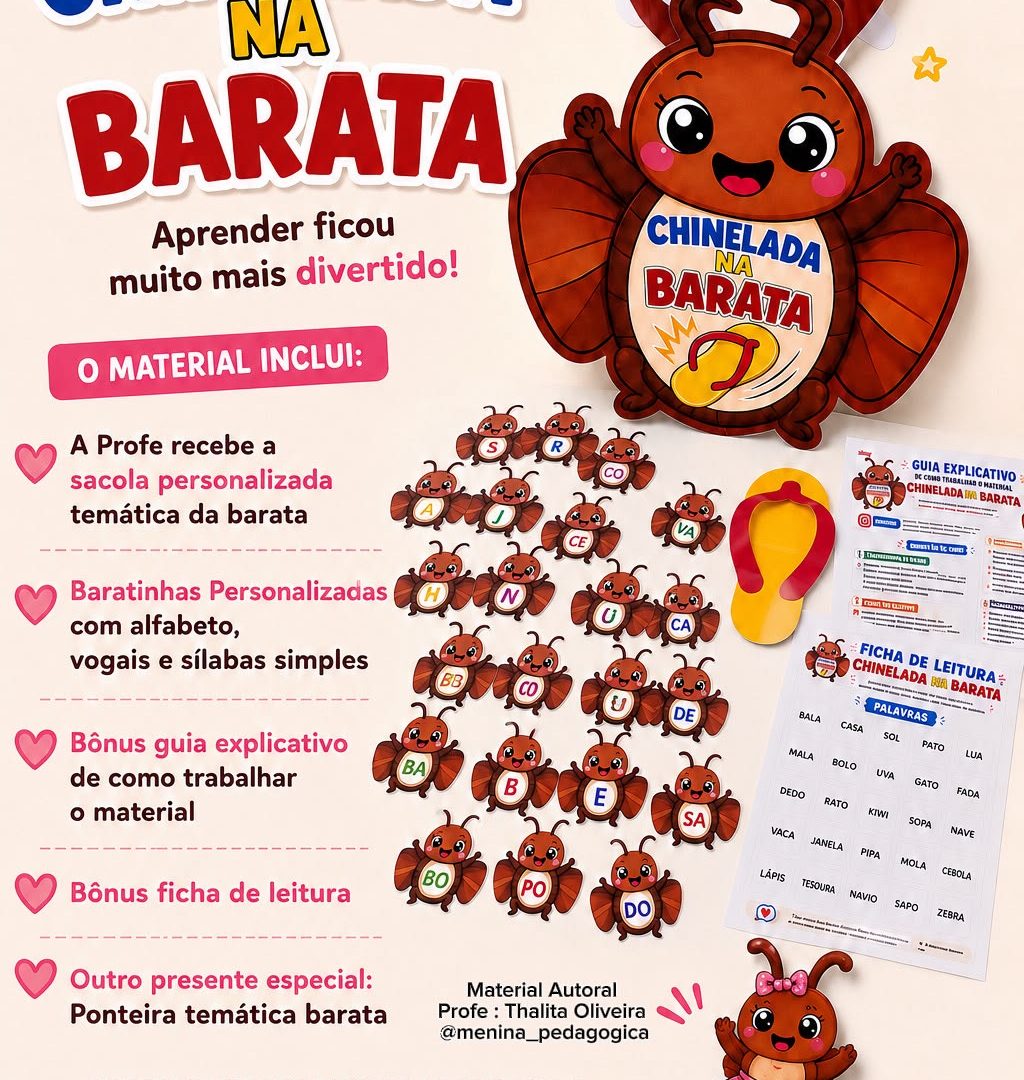 CHINELADA NA BARATA