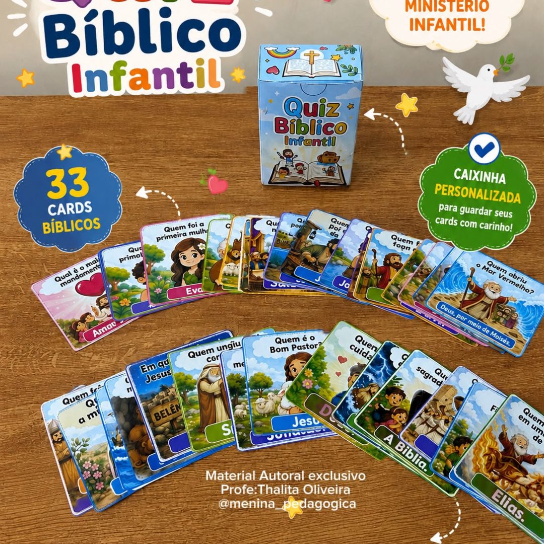 QUIZ BÍBLICO INFANTIL