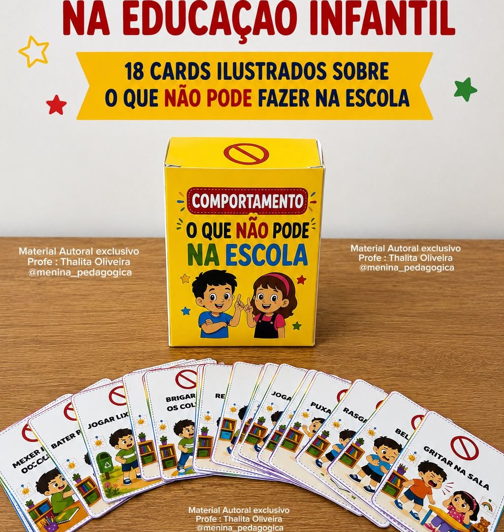 CARDS DO COMPORTAMENTO
