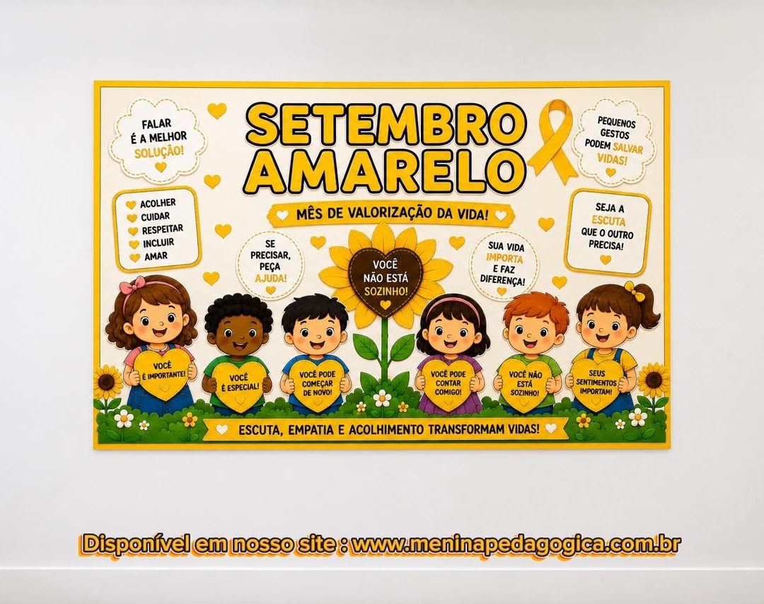 🌻PAINEL SETEMBRO AMARELO 🌻