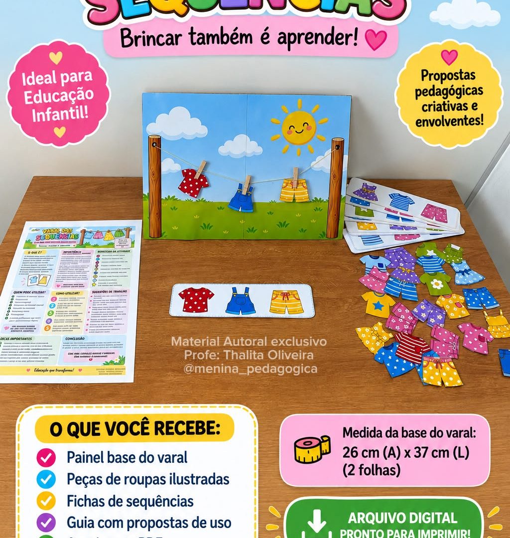 VARAL DAS SEQUÊNCIAS