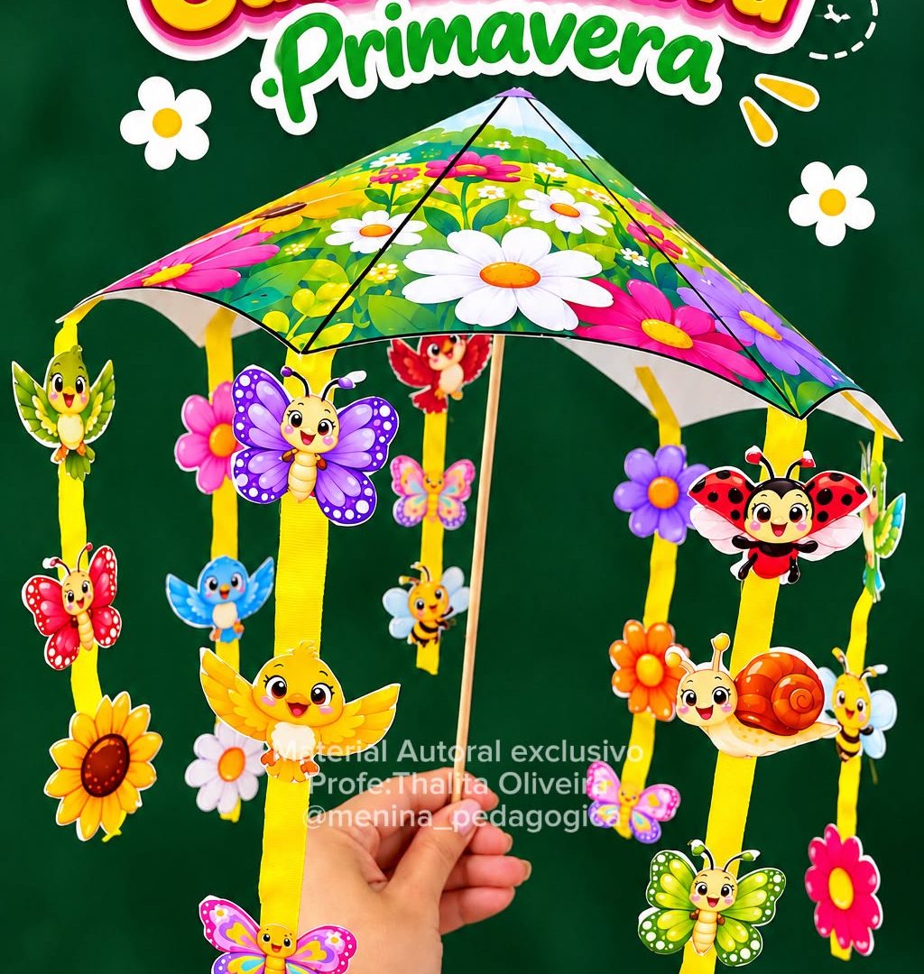 MINI GUARDA-CHUVA PRIMAVERA