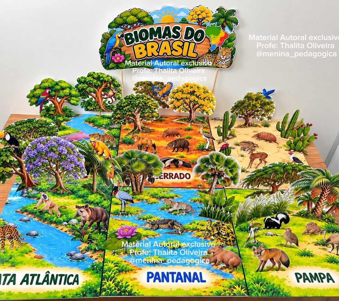MAQUETE BIOMAS BRASILEIRO